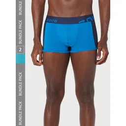 Zoiro Men Pack Of 2 Cotton Trunks-picture-22