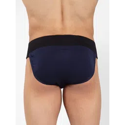 Zoiro Men Pack Of 3 Anti Bacterial Cotton Basic Briefs image 3