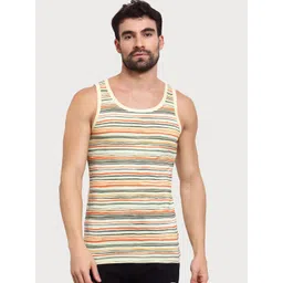 Zoiro Men Striped Cotton Innerwear Tank Vests-picture-40
