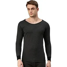zoiro Men's Cotton Rich, Triple Insulated, Solid, Full Sleeve, Round Neck Fitted Thermal Vest-picture-34