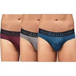 zoiro Modal Cotton Soft Men's Brief (Combo Pack) |Colour's May Vary-picture-30
