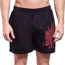 zoiro Trend Printed Cotton Boxer for Men with Anti-Piling & Anti-Bacterial Finish | Elastic Waistband | Three-Pocket Design | Pack of 1-picture-21