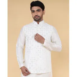 zois Men Embroidery Nehru jacket-picture-17