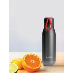 Zoku Black Single-Walled Vacuum Insulated Stainless Steel Water Bottle 750 ml-picture-15