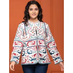 Zolo Label Women Floral Tailored Jacket-picture-36