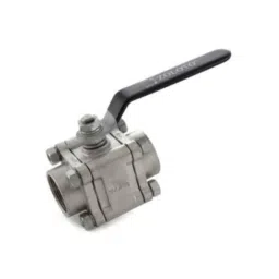 Zoloto 25mm Stainless Steel Class-150 Screwed Three Piece Design Ball Valve, 1080A-picture-41