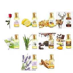 ZooHi Attar Combo Pack 10 Pcs 10 Variant Smell Alcohol Free Long Lasting Perfume oil for Men and Women.Each 3 ML Pack of 10 Pcs (30 ML)-picture-14