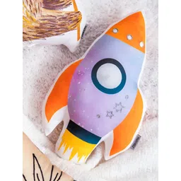 Zookeeper Kids Blue & Orange Digital Printed Pure Cotton Cushion-picture-41