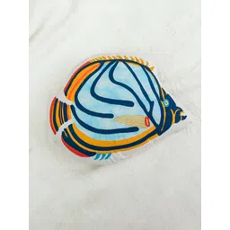 Zookeeper Kids Blue Printed Pre-Filled Cushion-picture-25