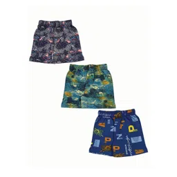 Zoom Minimondo Unisex Kids Assorted Printed Cotton Running Shorts-picture-58