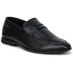 | Genuine Leather Formal Shoes with TPR Sole | Round Toe Style| Memory Cushion Insole Original Leather Shoes | A2856-image-45