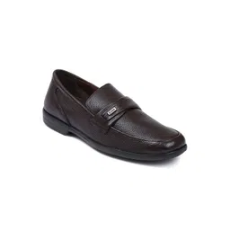 Zoom Shoes Men Textured Leather Lightweight Loafers-picture-34