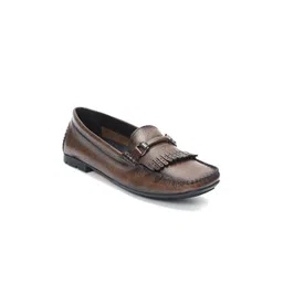 Zoom Shoes Women Textured Lightweight Leather Horsebit Loafers-picture-28