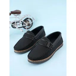 ZOOMBIE Boys Leather Formal Loafers-picture-34
