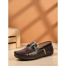 ZOOMBIE Boys Round Toe Formal Loafers-picture-19