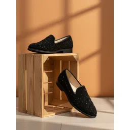 ZOOMBIE Boys Round Toe Formal Loafers-picture-38