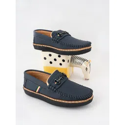 ZOOMBIE Boys Slip On Moccasin Loafers Shoes-picture-40