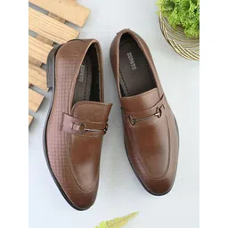 ZOPATO Men Leather Formal Loafers-picture-29