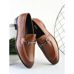 ZOPATO Men Leather Formal Loafers-picture-41