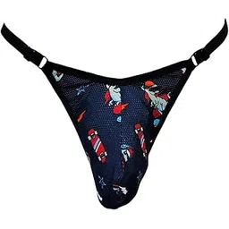 zoqq Men's Sexy Thong Under Pant | Seamless G-String Under Wear-picture-16