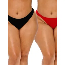 ZOQQ Women Pack of 2 Cotton Mid-Rise Briefs-picture-16