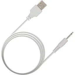 Zorbes 2.5mm Jack Cable USB to DC 2.5mm to USB Charging Cable for Toy,Beauty Product,Magic Mate,White-picture-29