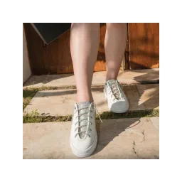 Zori World Athena Embellished White Sneakers-picture-12