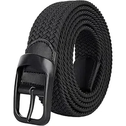 zoro united Woven Fabrict Stretchable Braided Belt for Men & Women-picture-12