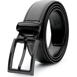 zoro Men Formal, Casual, Party, Evening Black Artificial Leather, Texas Leatherite Belt-picture-11