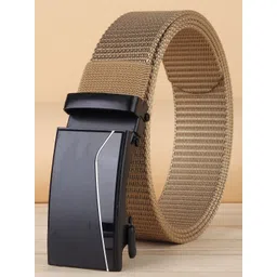 ZORO Men Textured Slider Buckle Belt-picture-14