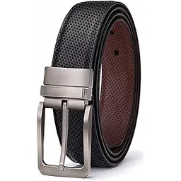 zoro Men's Vegan Leather Belt for Men, Formal/Casual,Autolock,Black | Fit on up to 38 Inches-picture-30