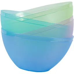 zorrow mart Polypropylene Mixing Bowl Plastic Serving and Mixing Bowl for Making Salad, Noodles, Batter-1800ml-picture-17