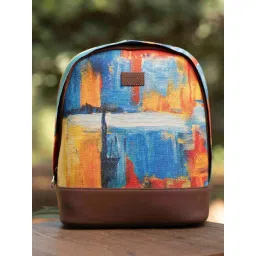ZOUK Dome Daypack Multicolor Printed Printed Mini Backpack-picture-34