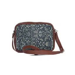 ZOUK Green Printed Small Cross Body Bag-picture-44
