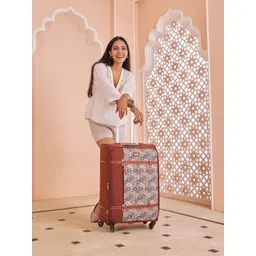 ZOUK Jammu Kaleen Saira Trolley Bag (Medium)-picture-37