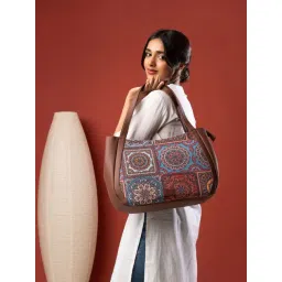 ZOUK Multicolor Mandala Multicolor Printed Luna Shoulder Bag-picture-14