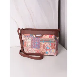 ZOUK Multicolor Printed Cross Body Bag-picture-41