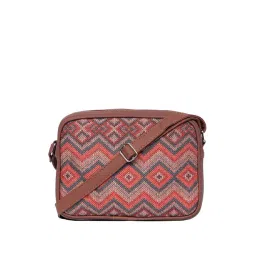 ZOUK Multicolor Printed Medium Sling Handbag-picture-45