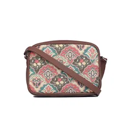 ZOUK Multicolor Printed Small Cross Body Bag-picture-19