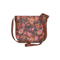 ZOUK Multicolor Printed Small Cross Body Bag-picture-39