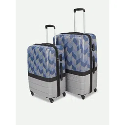 ZOUK Raahi  Pack Of 2 Printed Hard Sided Trolley Bag-picture-32