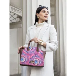 ZOUK Women Ethnic Motifs Printed Swagger Handheld Bag-picture-37