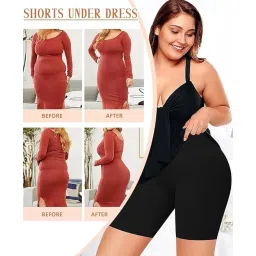 zoyesha Women Waist Shapewear with Anti Rolling Strip Tummy Control Tucker Waist Slimming Panties Shapewear Underwear Waist Shapewear image 2