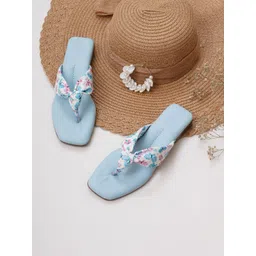 Zoyi Women Printed T-Strap Flats-picture-26