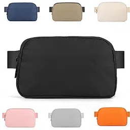 zpn Mini Fanny Pack Crossbody Bags for Women and Men, Black, Small-picture-17