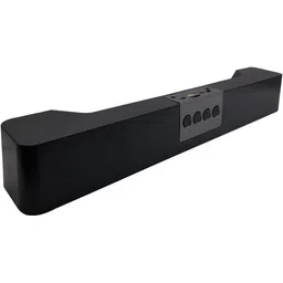 ZSIV Dj Bass Bar Studio Bluetooth Soundbar Moviebar Party Light With High Powerful Sound Quality With Powerful Bass D Card,Aux,Pendrive, ,Calling Supported Speaker Music has the power to invoke feel-good types of feelings in a person. You can experience these feelings by listening to songs from different regions and countries on this speaker. It is compact and lightweight. You can even wirelessly connect a compatible device to it via Bluetooth, and sink in the tunes of your favourite artists. You can also connect devices via the USB port and AUX port. To top it off, it also comes with an LED displays. 10 W Bluetooth Laptop/Desktop Speaker-picture-41