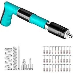 Zubello Manual Steel Nail Gun Tool, Portable Nail Shooting Machine with 10 Round Nails, No Batteries Required-picture-45
