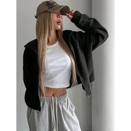 Zucchini Women Lightweight Crop Puffer Jacket-picture-21