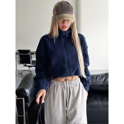 Zucchini Women Lightweight Crop Tailored Jacket-picture-14