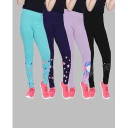 zuniors ssc Girls Graphic Print Basic Leggings-picture-28